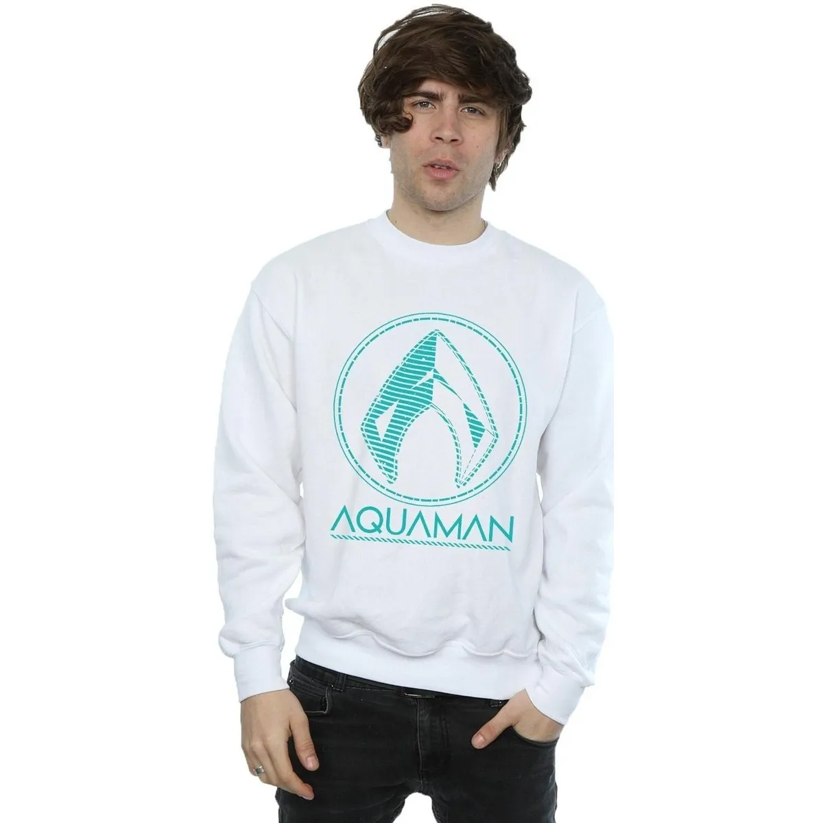 Aquaman Aqua Logo