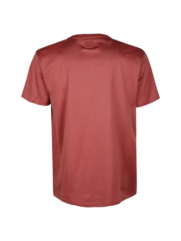Baci & Abbracci Camiseta de hombre de algodón de manga corta
