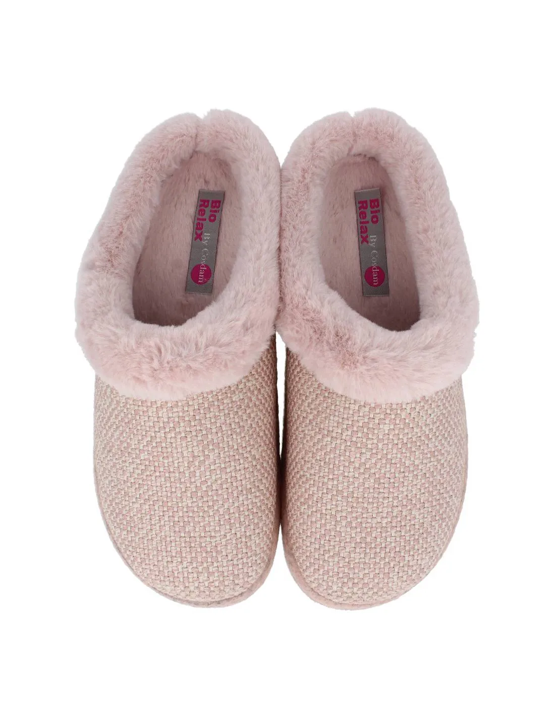 BIORELAX  ZAPATILLAS CASA CALENTITAS ROSA
