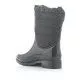 Botas agua You Too negras de caña media y acolchada