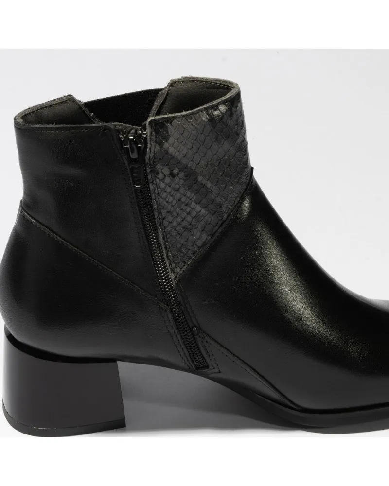 Botines con tacón negro CONFORT | PITILLOS 1683
