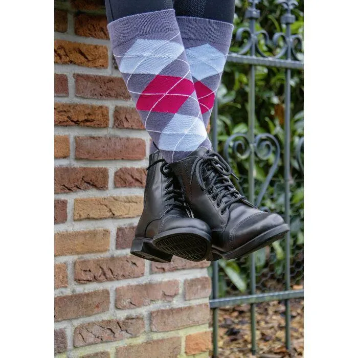 Botines Cuero HKM London Cremallera y Cordón