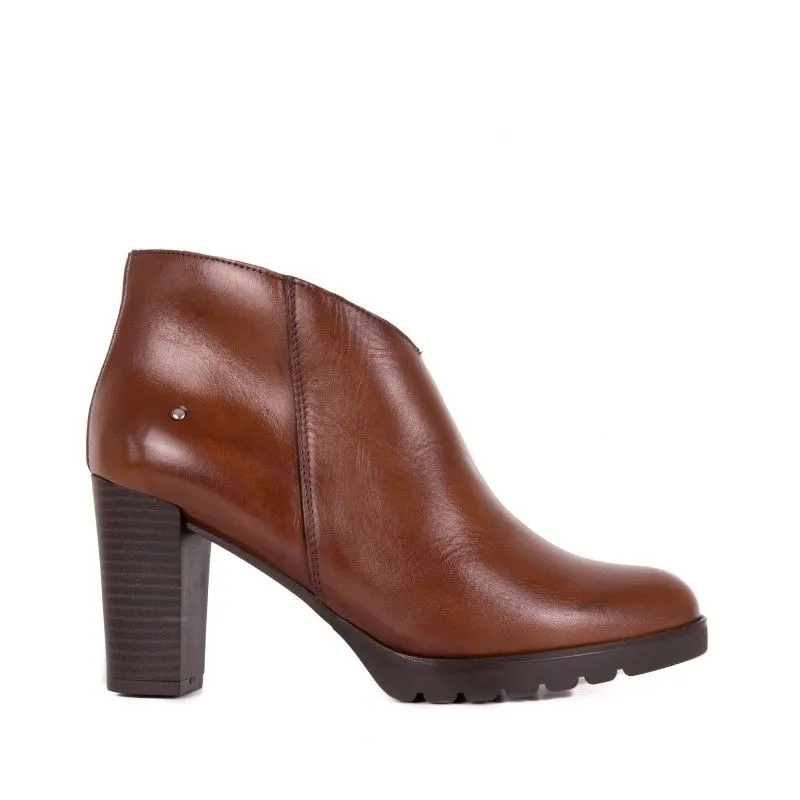 Botines De Piel Con Tacón Para Mujer Son Castellanisimos
