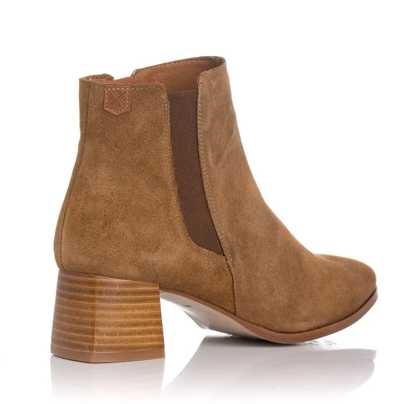 Botines De TacÓn Popa Eyra Mujer Cuero