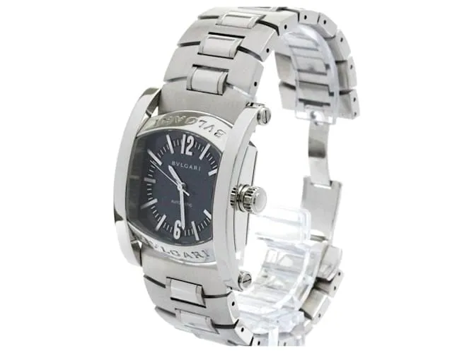 Bulgari Reloj automático para hombre Bvlgari Assioma de acero AA44S 