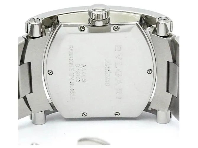 Bulgari Reloj automático para hombre Bvlgari Assioma de acero AA44S 