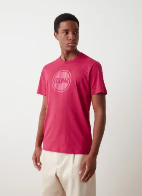 Camiseta con logo 100% algodón