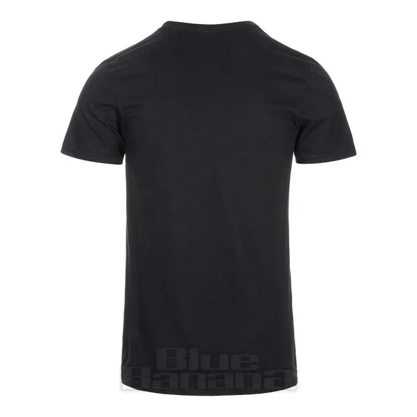 Camiseta oficial con póster de Metallica Enter Sandman (negra)