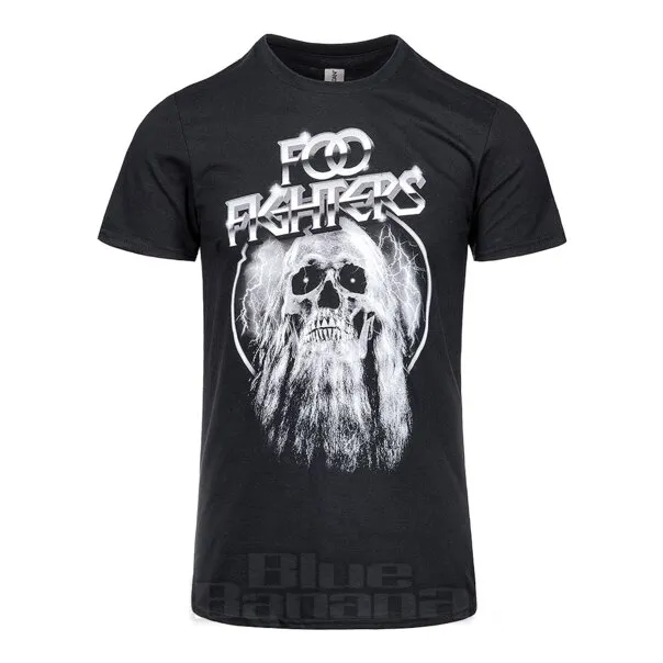 Camiseta oficial de Foo Fighters Elder Skull (negra)
