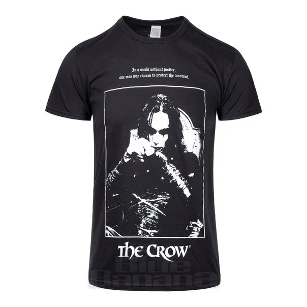 Camiseta oficial de The Crow Protect Innocence (negra)