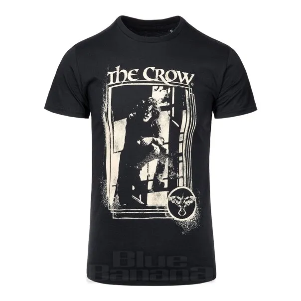 Camiseta oficial de The Crow Window (negra)