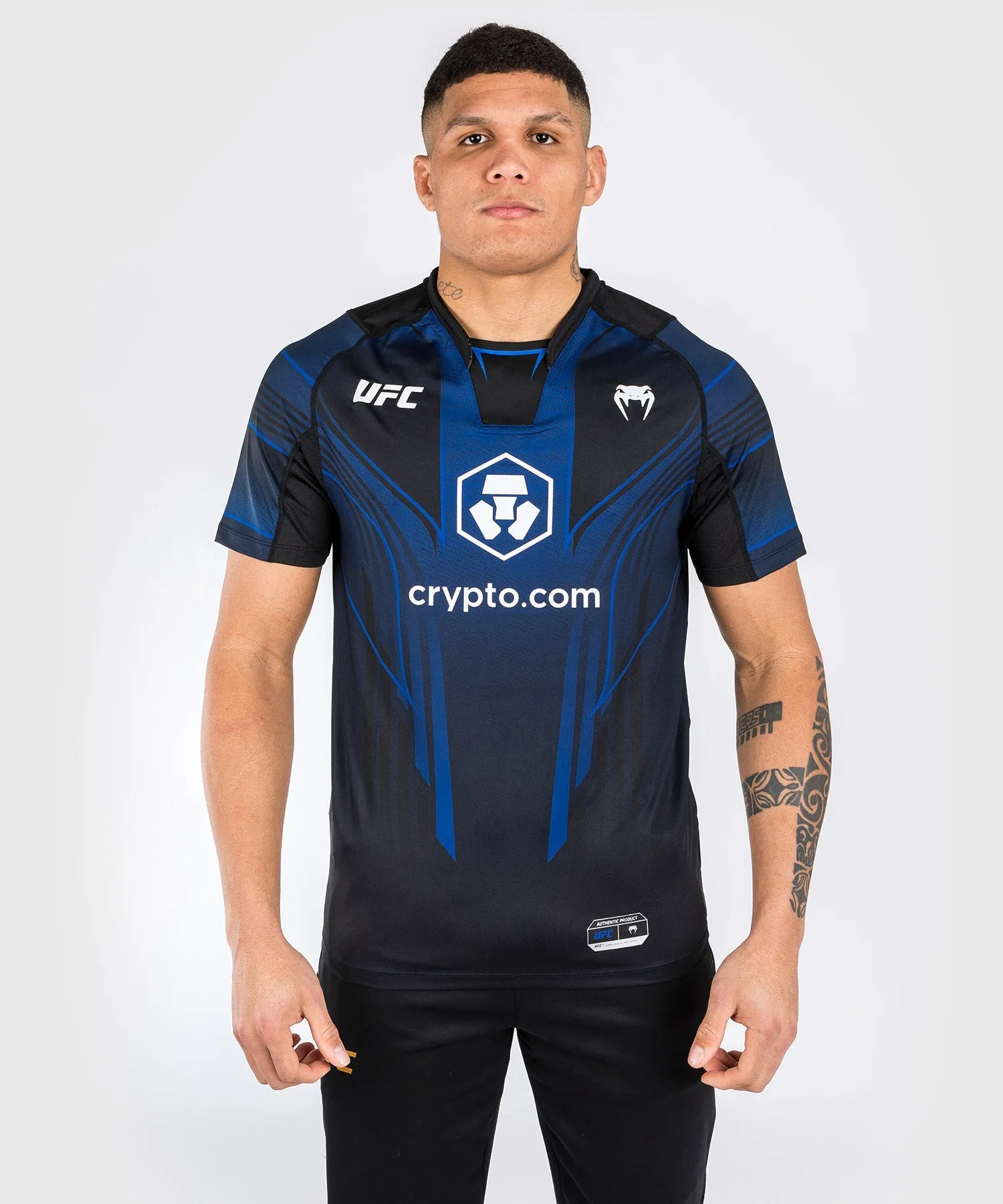 CAMISETA UFC VENUM PERSONALIZADA AUTHENTIC FIGHT NIGHT 2.0 PARA HOMBRE  MIDNIGHT EDITION
