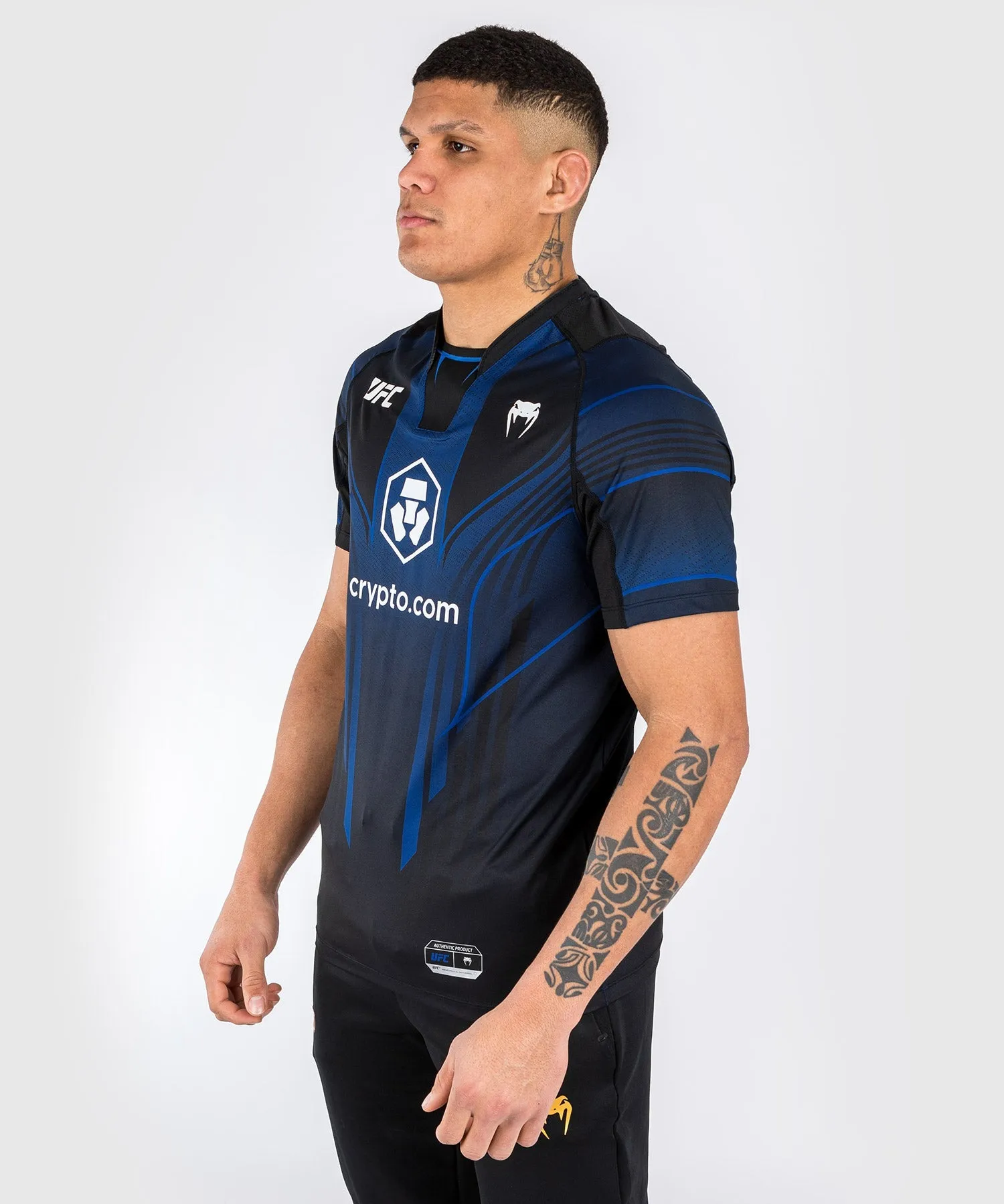 CAMISETA UFC VENUM PERSONALIZADA AUTHENTIC FIGHT NIGHT 2.0 PARA HOMBRE  MIDNIGHT EDITION