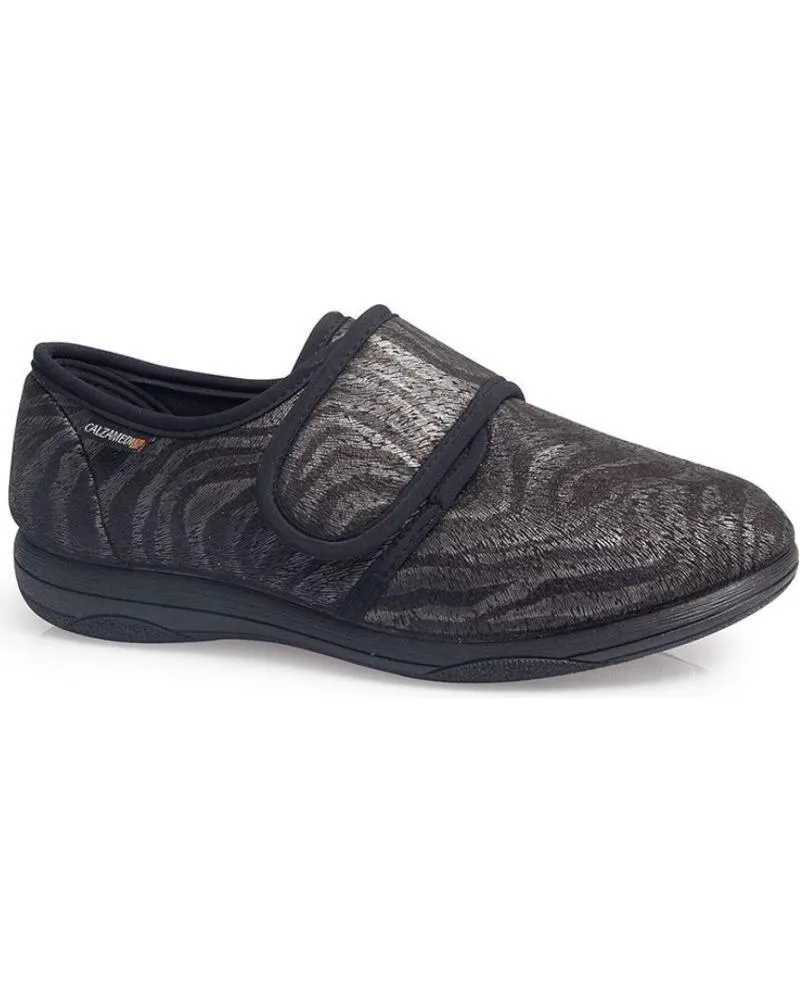  de Mujer CALZAMEDI ZAPATILLAS SENORA EXTRA COMODAS W 3070 GRIS