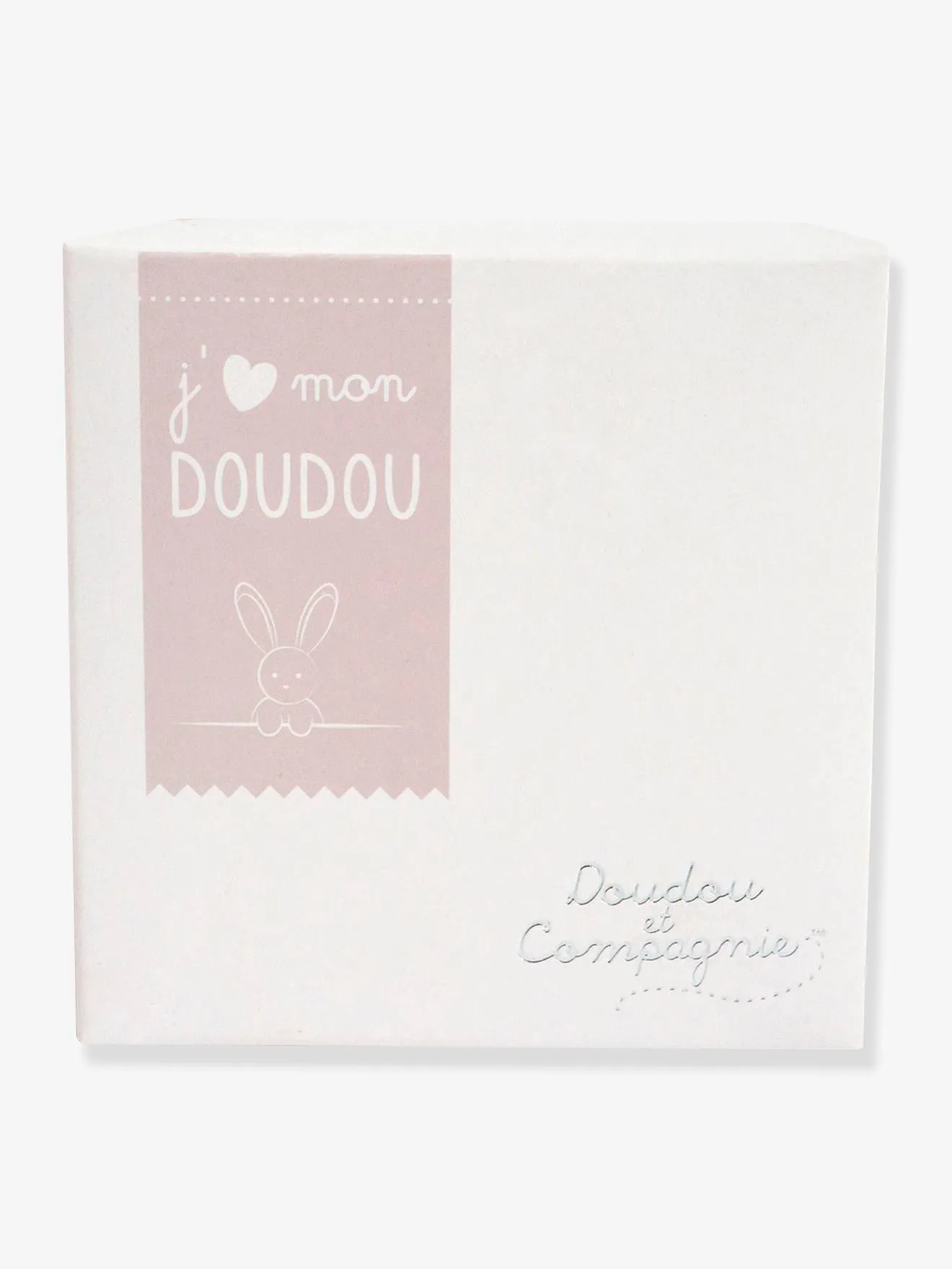 DOUDOU PAñUELO  10 CM  CAJA FLOR  DOUDOU ET COMPAGNIE