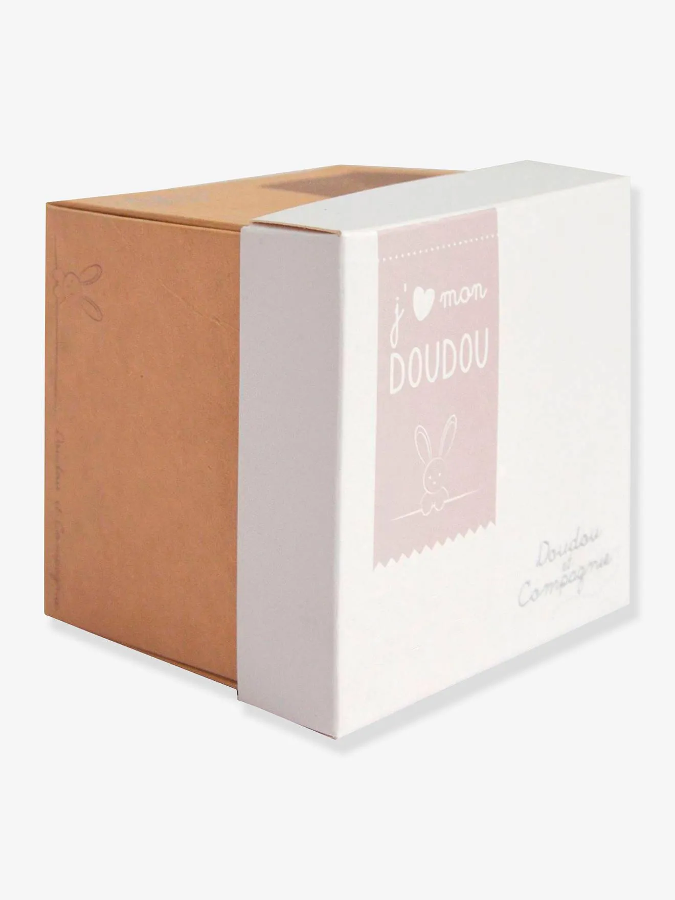 DOUDOU PAñUELO  10 CM  CAJA FLOR  DOUDOU ET COMPAGNIE