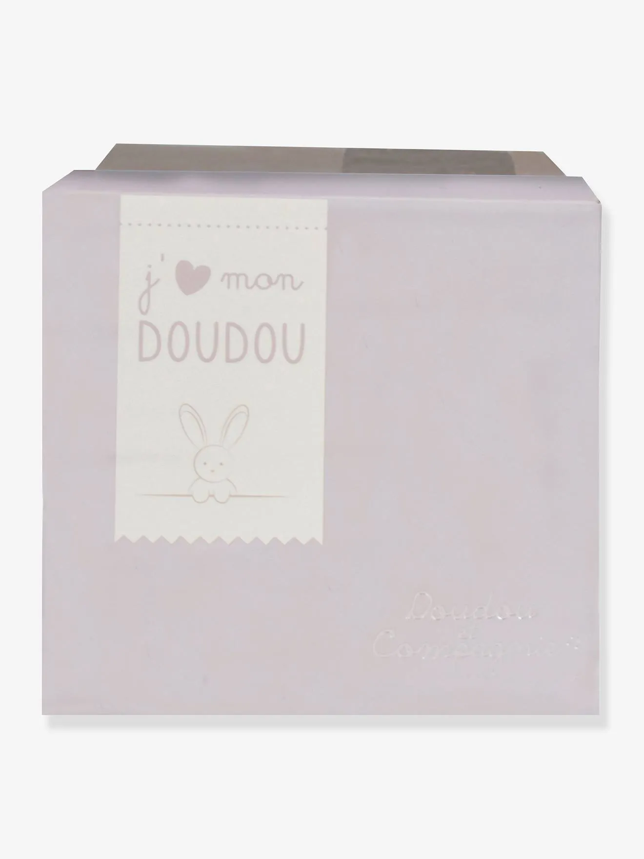 DOUDOU PAñUELO  10 CM  CAJA FLOR  DOUDOU ET COMPAGNIE