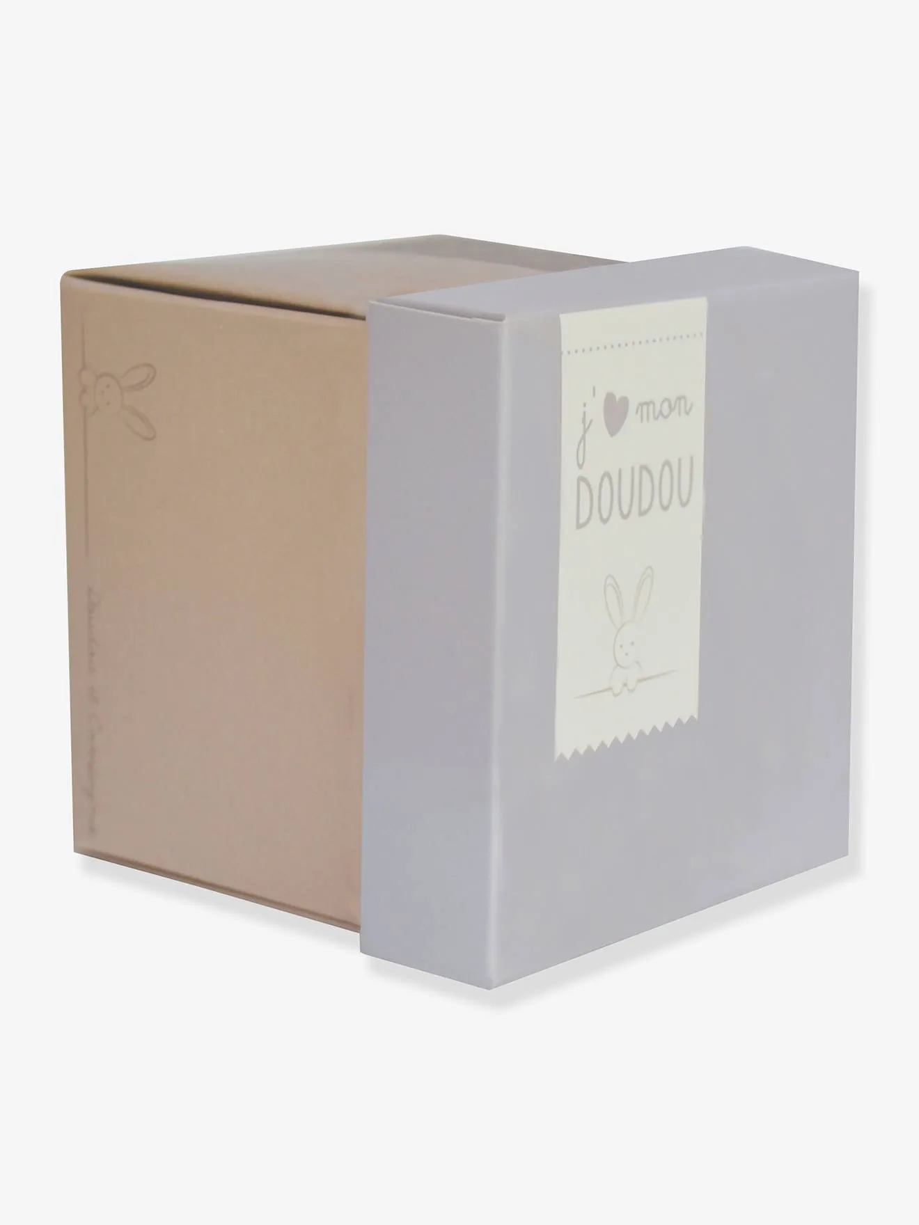 DOUDOU PAñUELO  10 CM  CAJA FLOR  DOUDOU ET COMPAGNIE