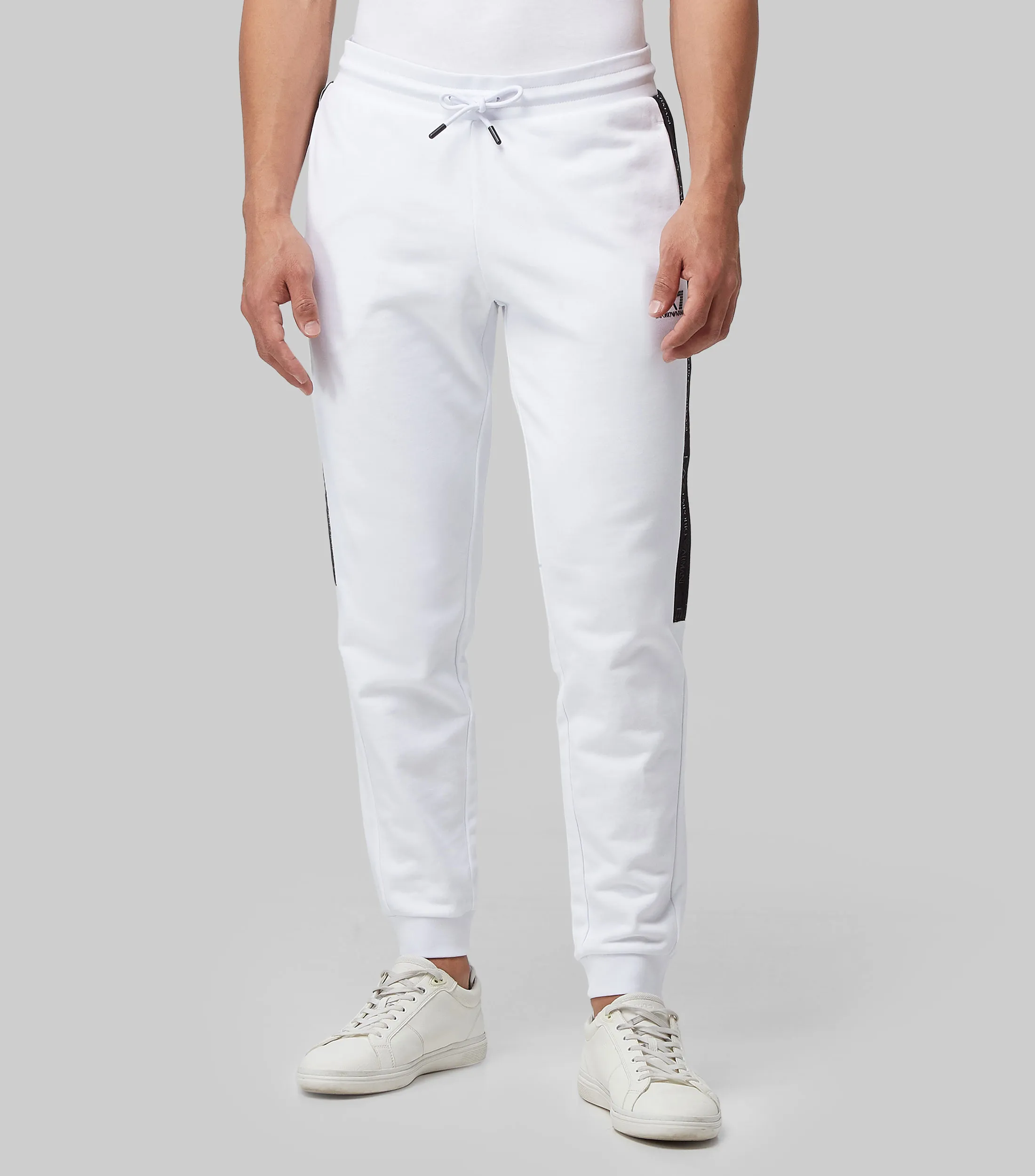 EA7 Emporio Armani Pants con logo Hombre