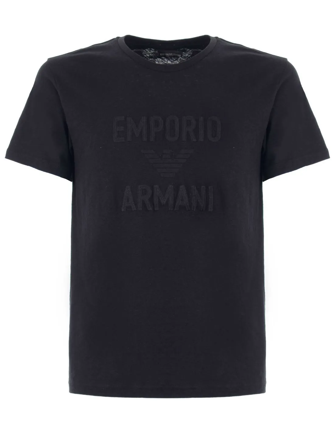 EMPORIO ARMANI  CAMISETA NEGRA 211818 4R485 HOMBRE