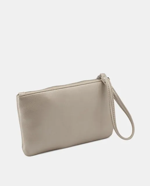 Georges Rech Cartera de mano color perla