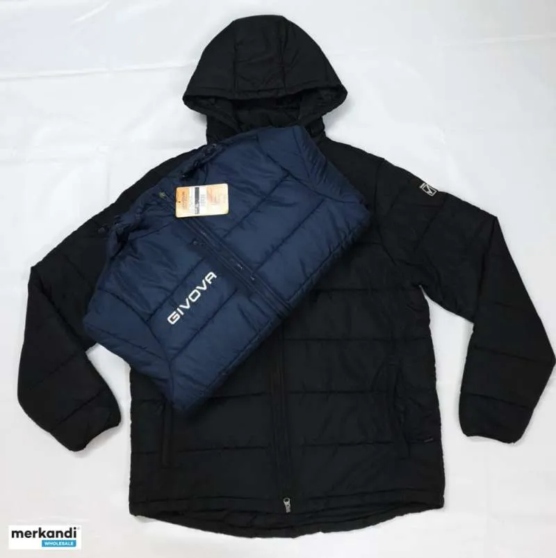 GIVOVA CHAQUETAS CON CAPUCHA ACOLCHADAS PARA HOMBRES ACCIONES QUE SE OFRECEN A PRECIO DE DESCUENTO.