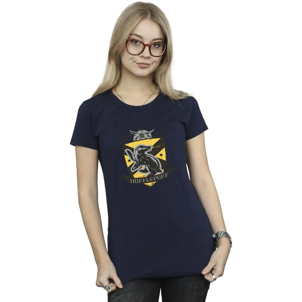 Hufflepuff Chest Badge