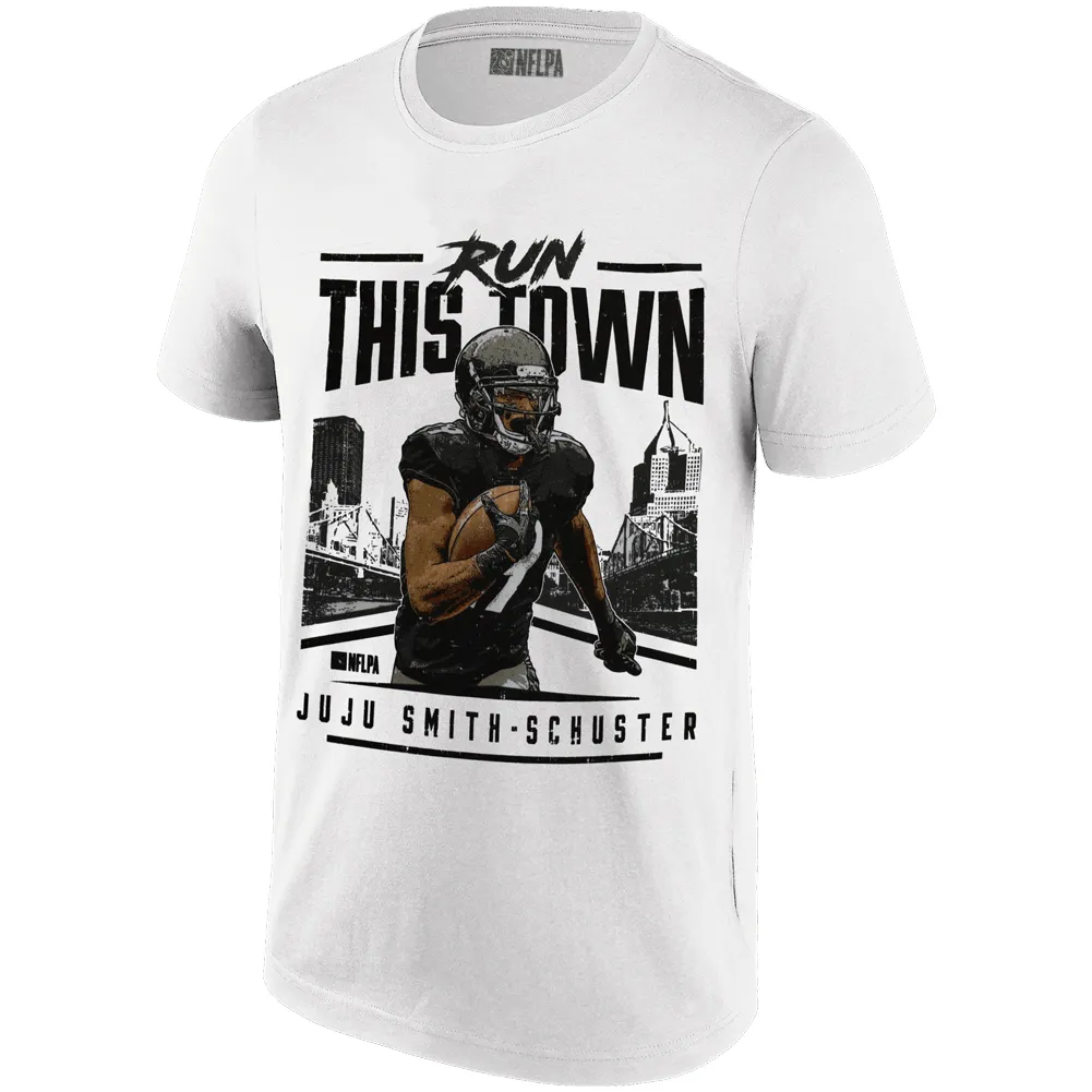 JUJU SMITHSCHUSTER RUN THIS TOWN PITTSBURGH STEELERS NFL HOMBRE CAMISETA NFLTS12MW