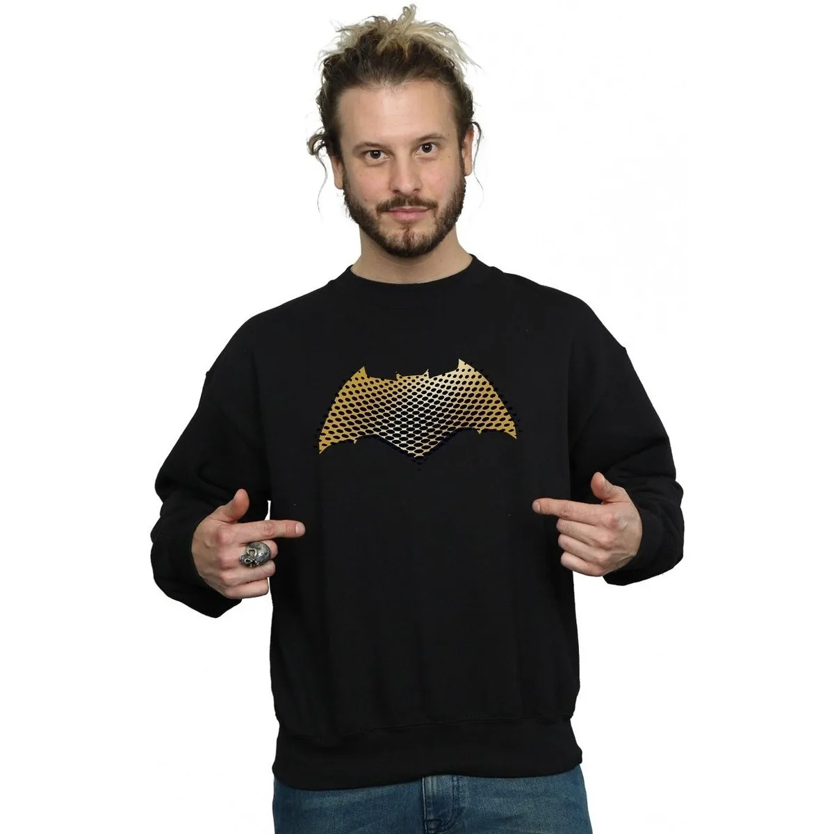 Justice League Movie Batman Logo Textured