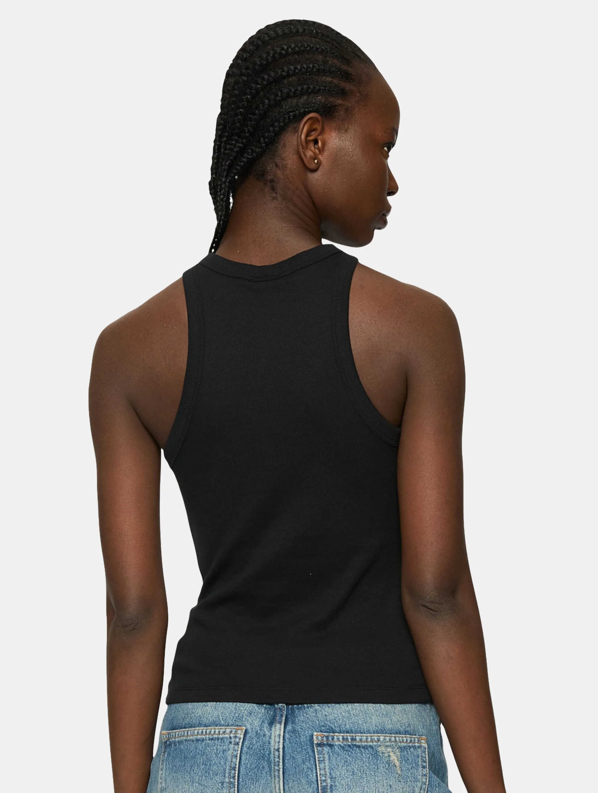  Ladies Racer Back Rib 2 Pack