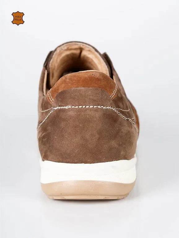 Made In Italy Mocasines de ante de hombre