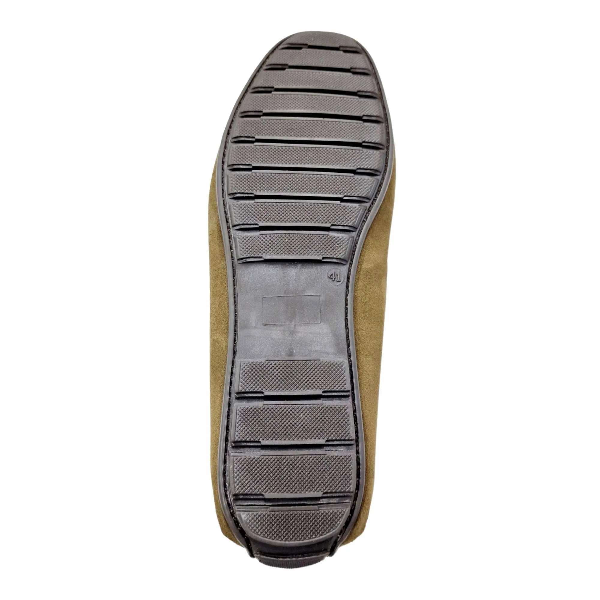 MOCASIN DRIVER HOMBRE ANTIFAZ SERRAJE KAKI KAKI