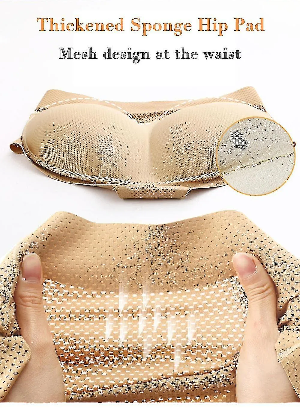 Mujeres acolchadas Push Up Panties Butt Lifter Shaper Culo falso