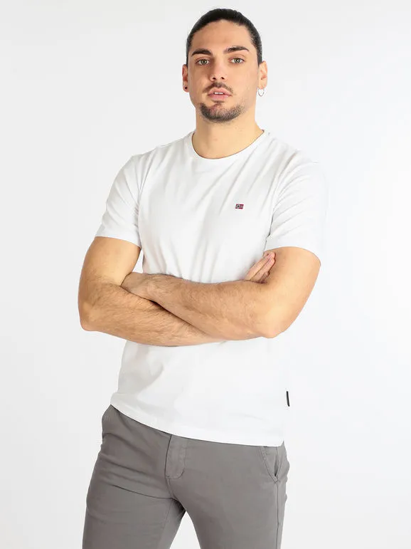Napapijri SALIS SS SUM Camiseta de hombre de algodón de manga corta
