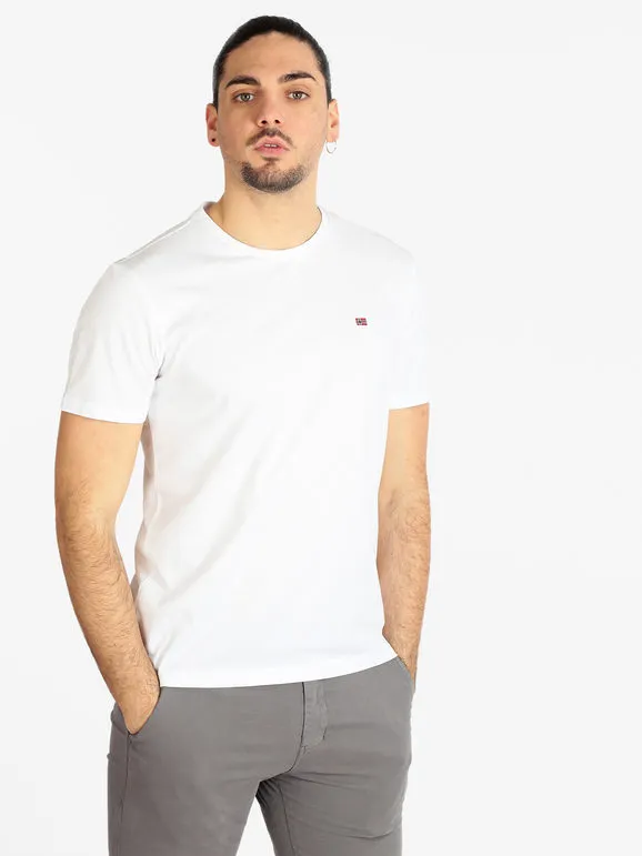 Napapijri SALIS SS SUM Camiseta de hombre de algodón de manga corta