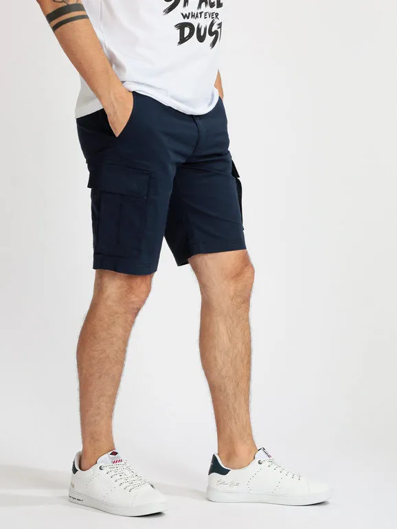 Navigare Bermuda cargo de algodón para hombre