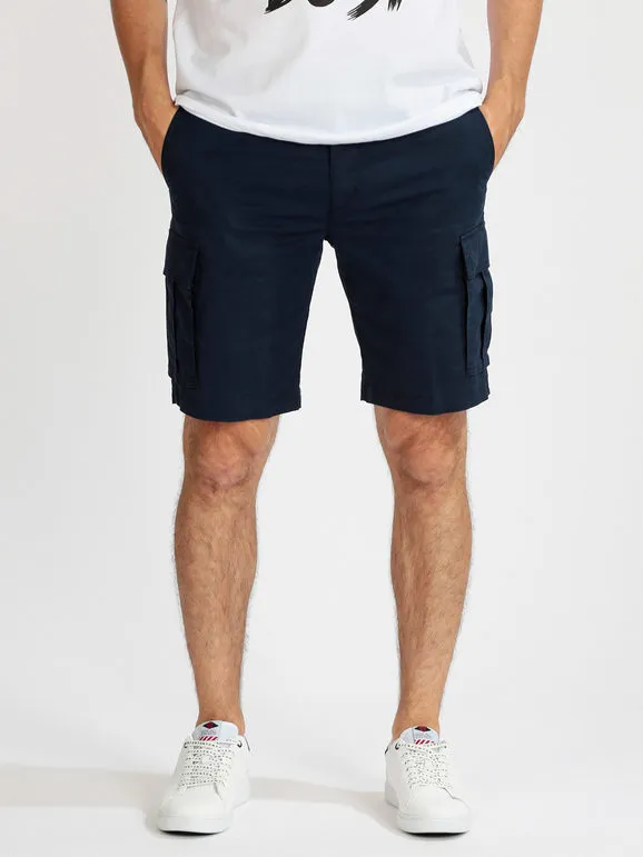 Navigare Bermuda cargo de algodón para hombre