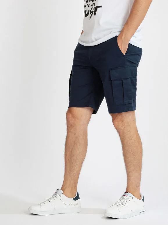 Navigare Bermuda cargo de algodón para hombre