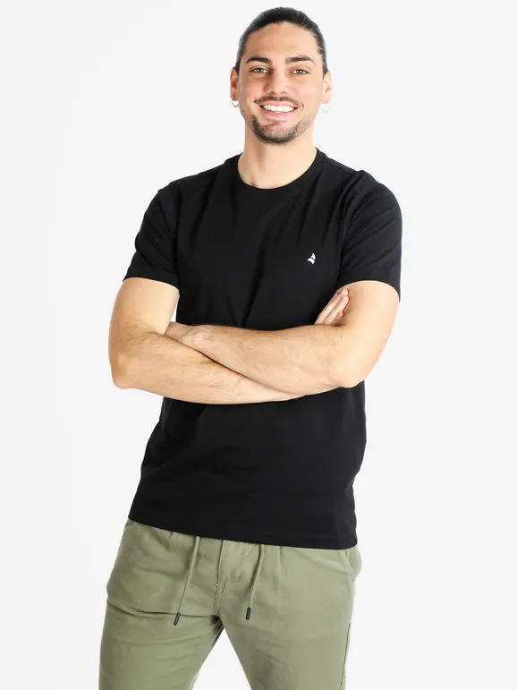 Navigare Camiseta de hombre de algodón de manga corta