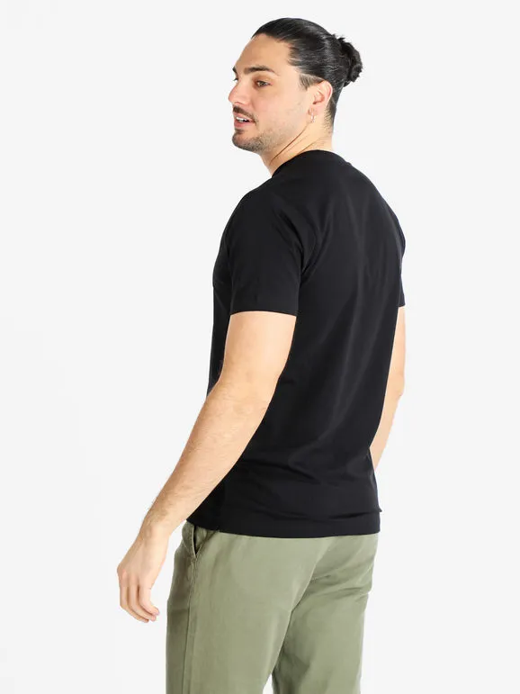 Navigare Camiseta de hombre de algodón de manga corta