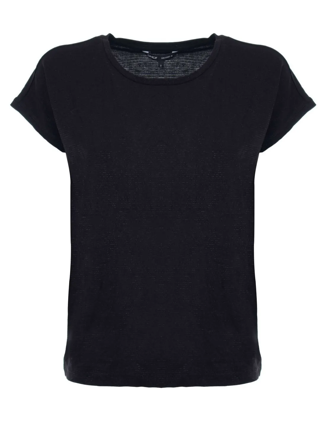 ONLY  CAMISETA NEGRA ONLCLAUDIA 15318422 MUJER