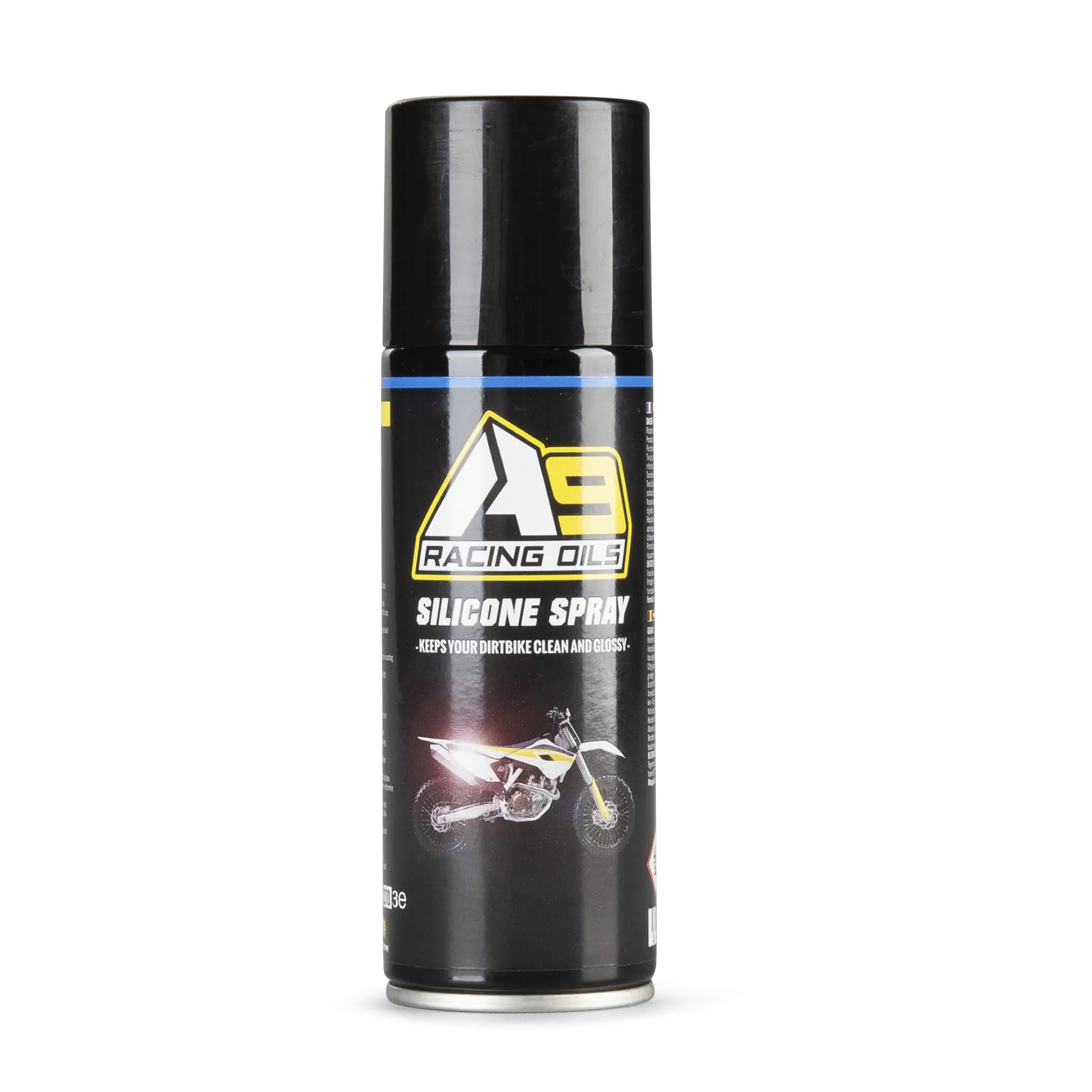 PACK3 ESPRáIS A9 RACING: LIMPIADOR DISCOS DE FRENO + ESPRAY SILICONA + ESPRAY ALLINONE