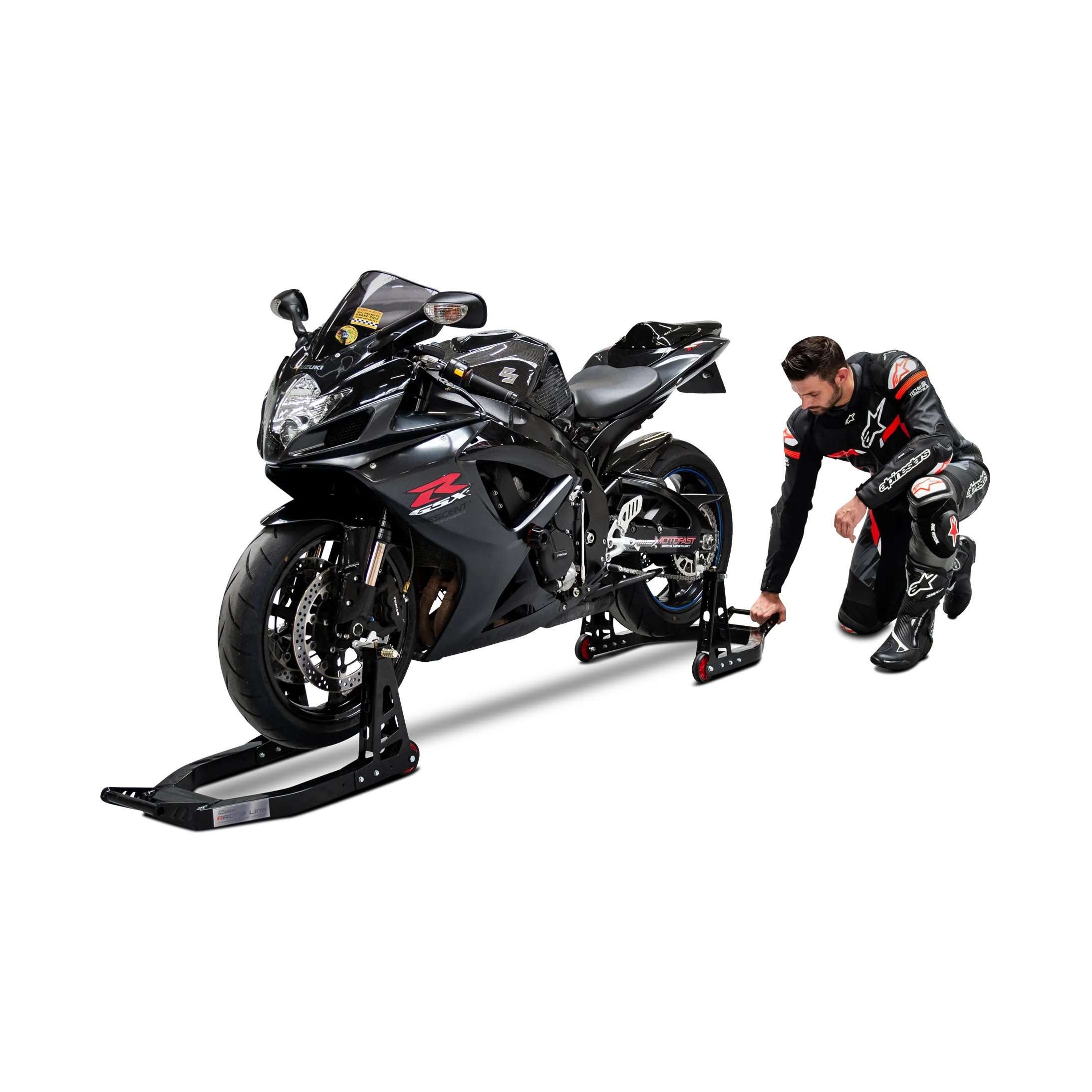 Pack Caballete Delantero y Trasero Proworks Racing Line