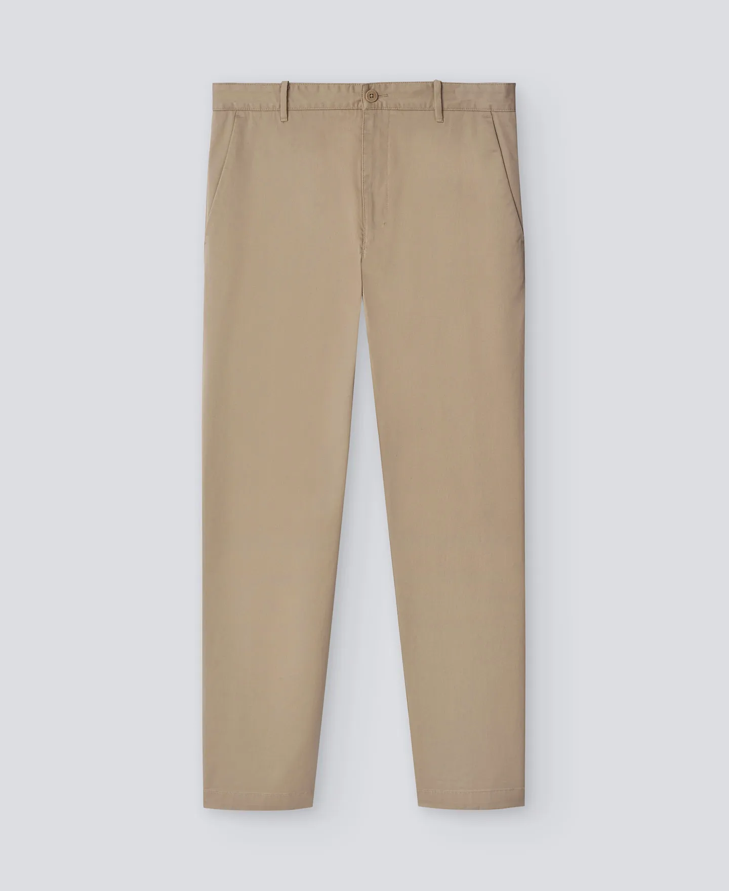 Pantalón chino twill de algodón hombre