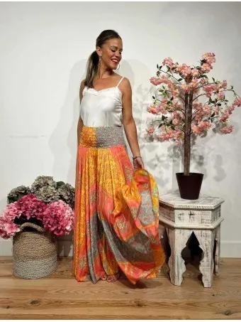 Pantalón Palazzo Estampado GINGBA 12