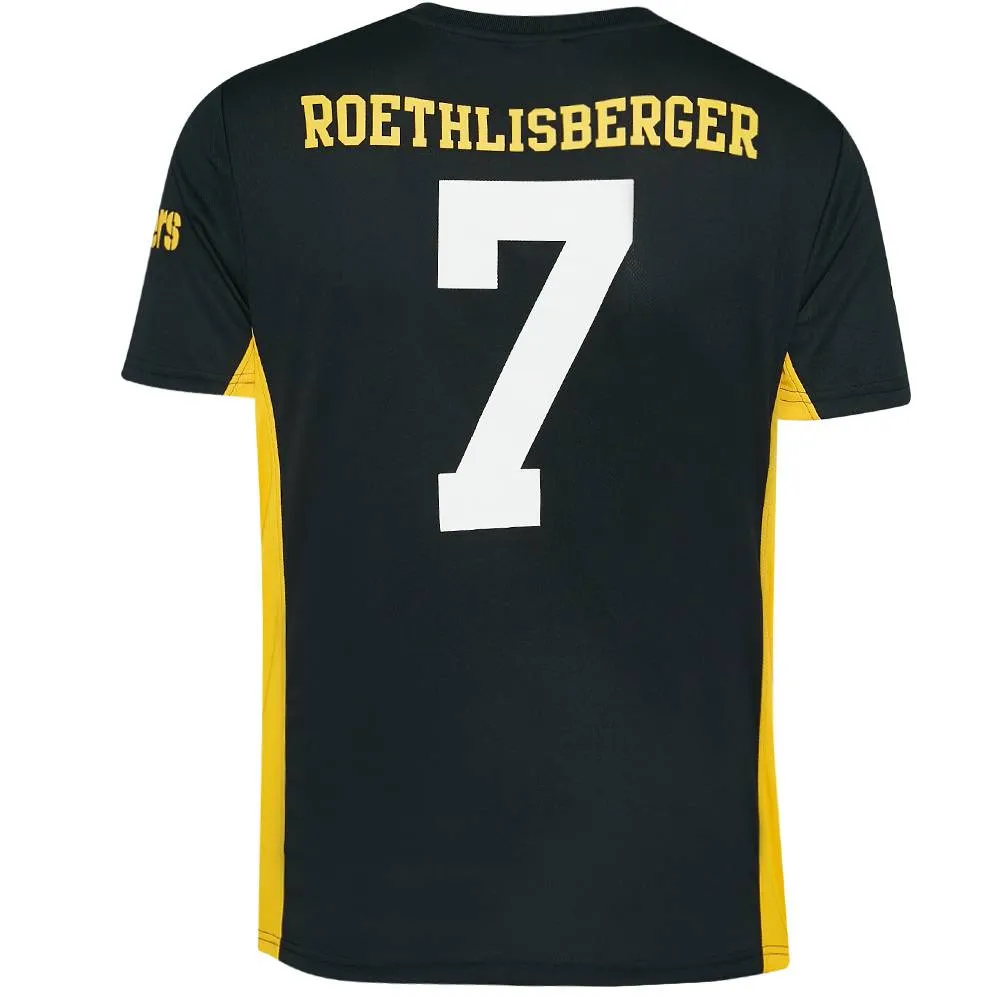 Pittsburgh Steelers NFL Fanatics #7 Ben Roethlisberger Hombre Camiseta MPS6577DB