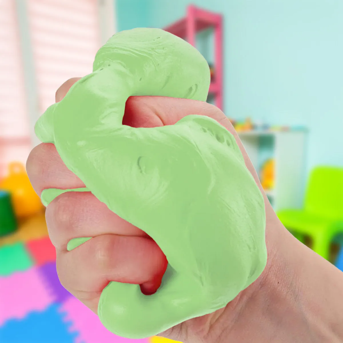 PLAYDOH, SUPER CLOUD, MASA MOLDEABLE COLOR PISTACHE