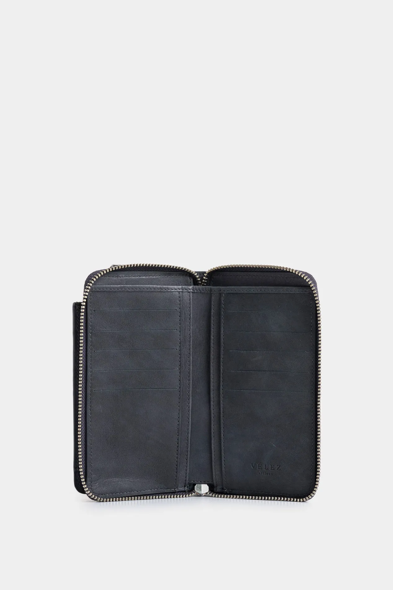 Porta celular Halo 2 de cuero para hombre multifuncional