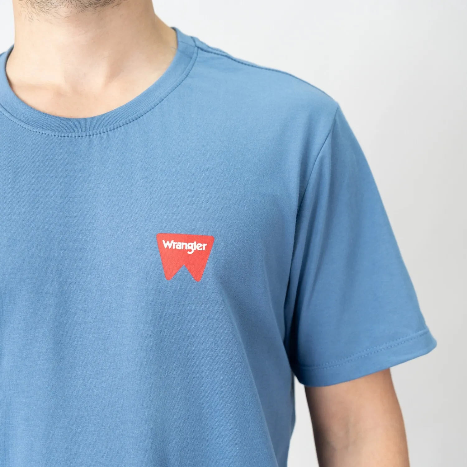 REMERA WRANGLER DE HOMBRE  HUDSON TSHIRT  WM5501URAJ  SIN COLOR