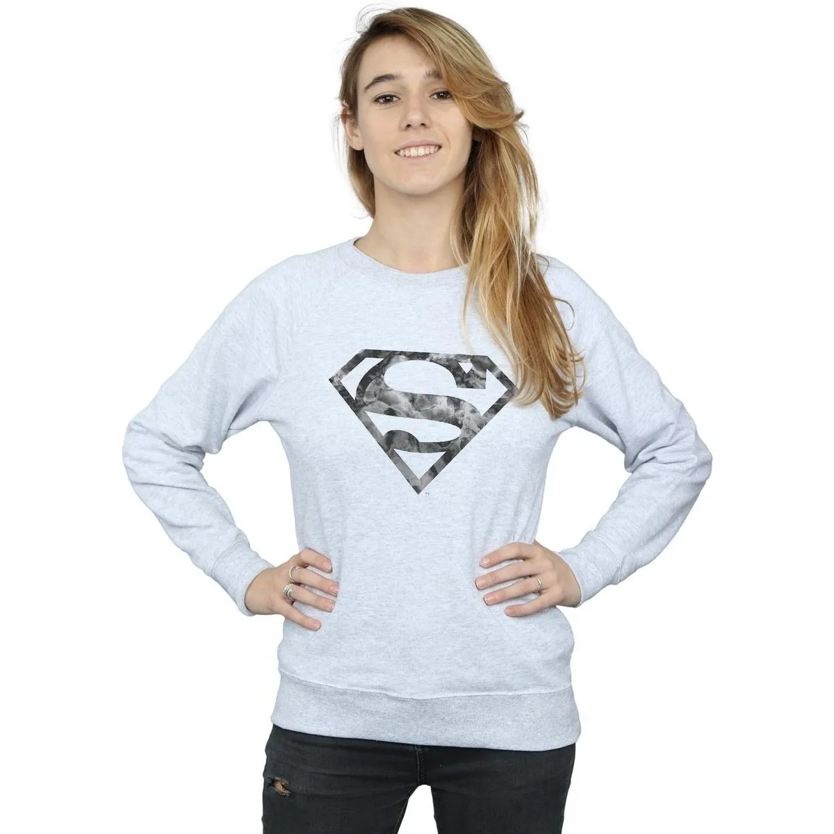 Superman Marble Logo